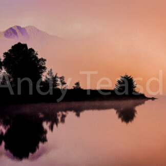 Morning light over Lliwedd and Llynnau Mymbyr