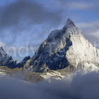 Morning light over the Matterhorn