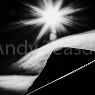 The Pigne d'Arolla in silhouette