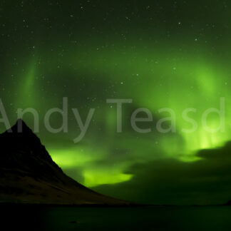 Aurora Borealis over Kirkjufell