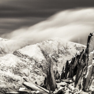 Snowdon from Castell y Gwynt